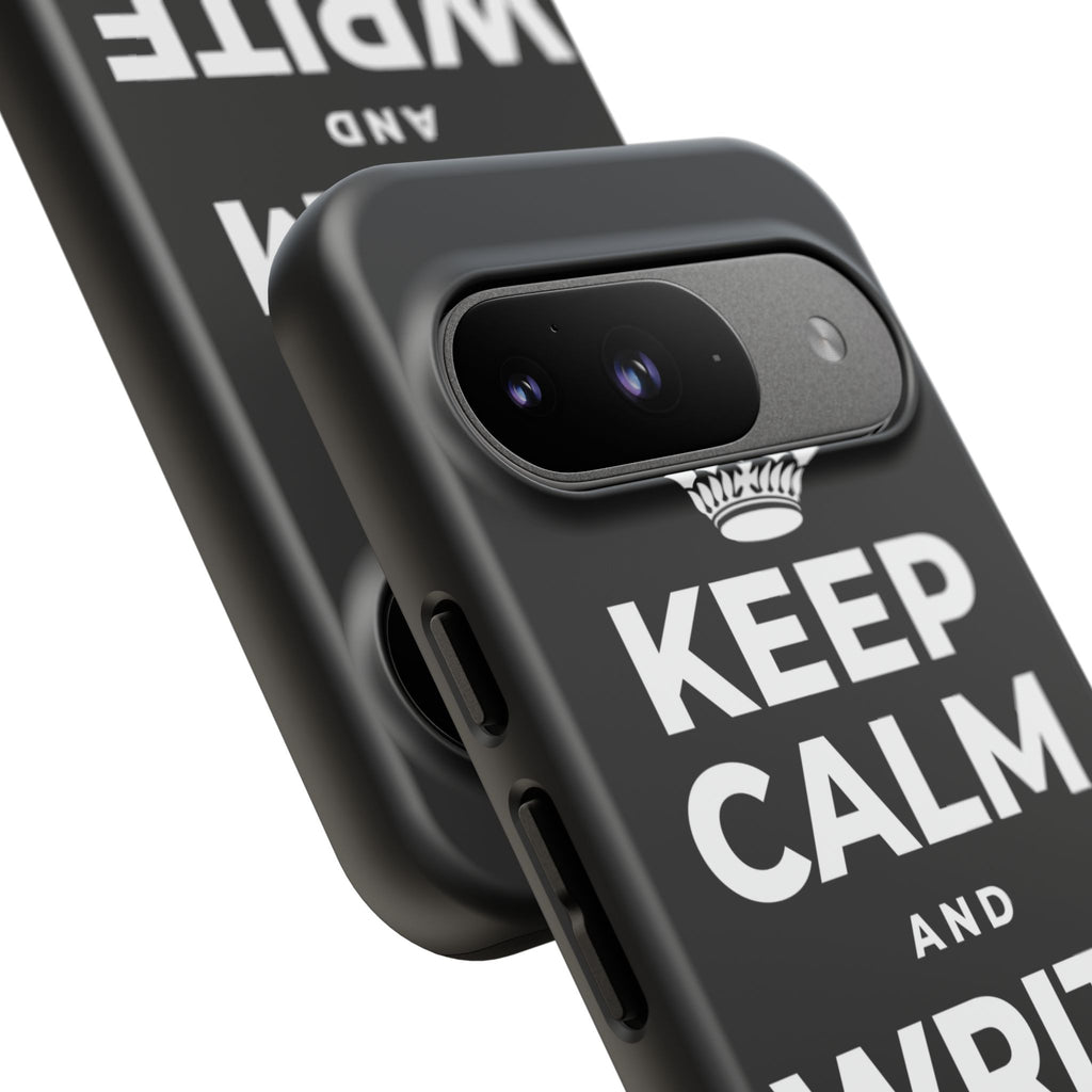 KEEP CALM AND WRITE IT DOWN Phone Case