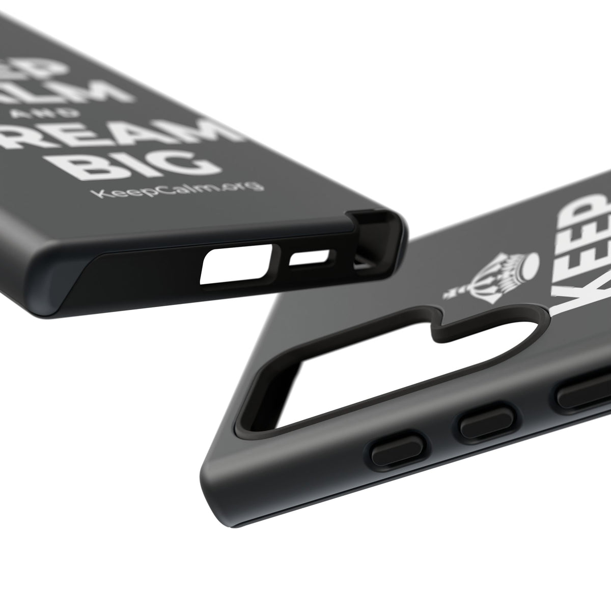 KEEP CALM AND DREAM BIG Phone Case (Dark)