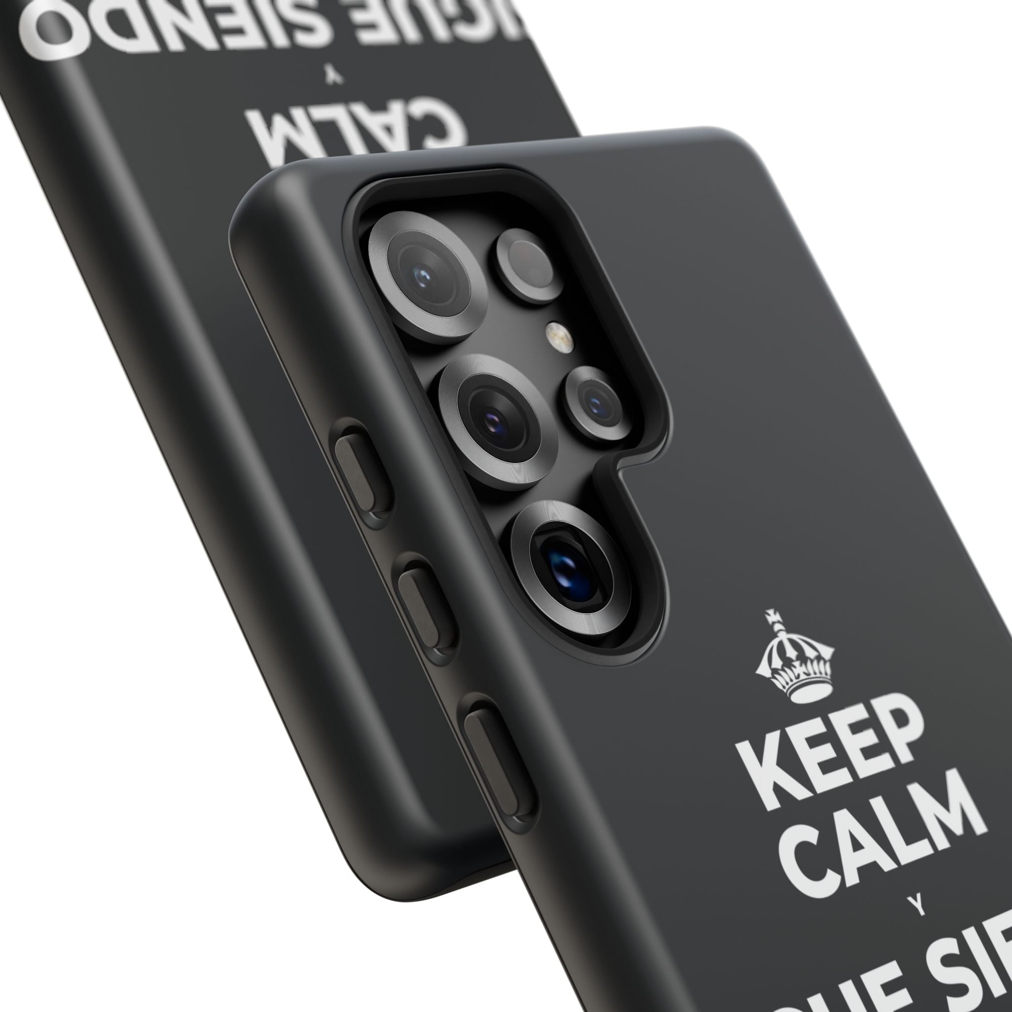 KEEP CALM Y SIGUE SIENDO PRINCIPIANTE Phone Case (Dark)