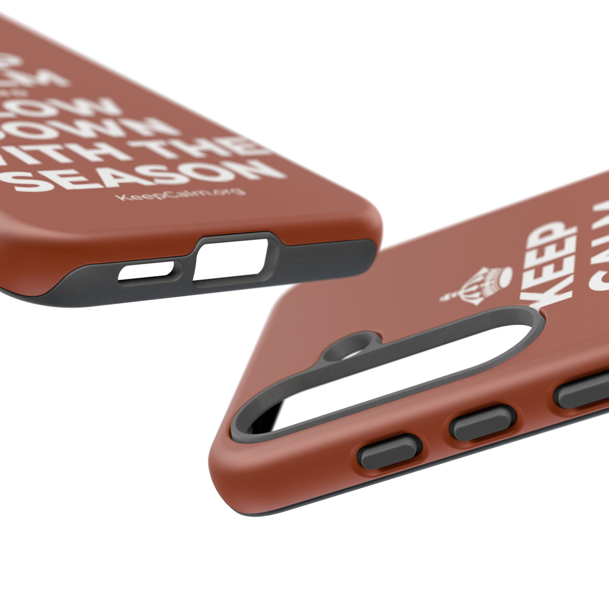 KEEP CALM AND SLOW DOWN WITH THE SEASON Phone Case