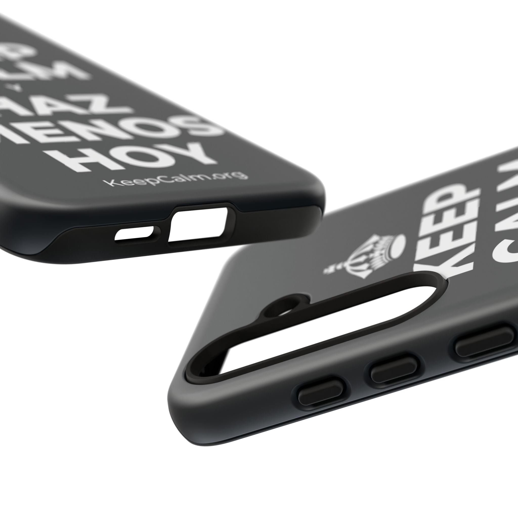 KEEP CALM Y HAZ MENOS HOY Phone Case (Dark)