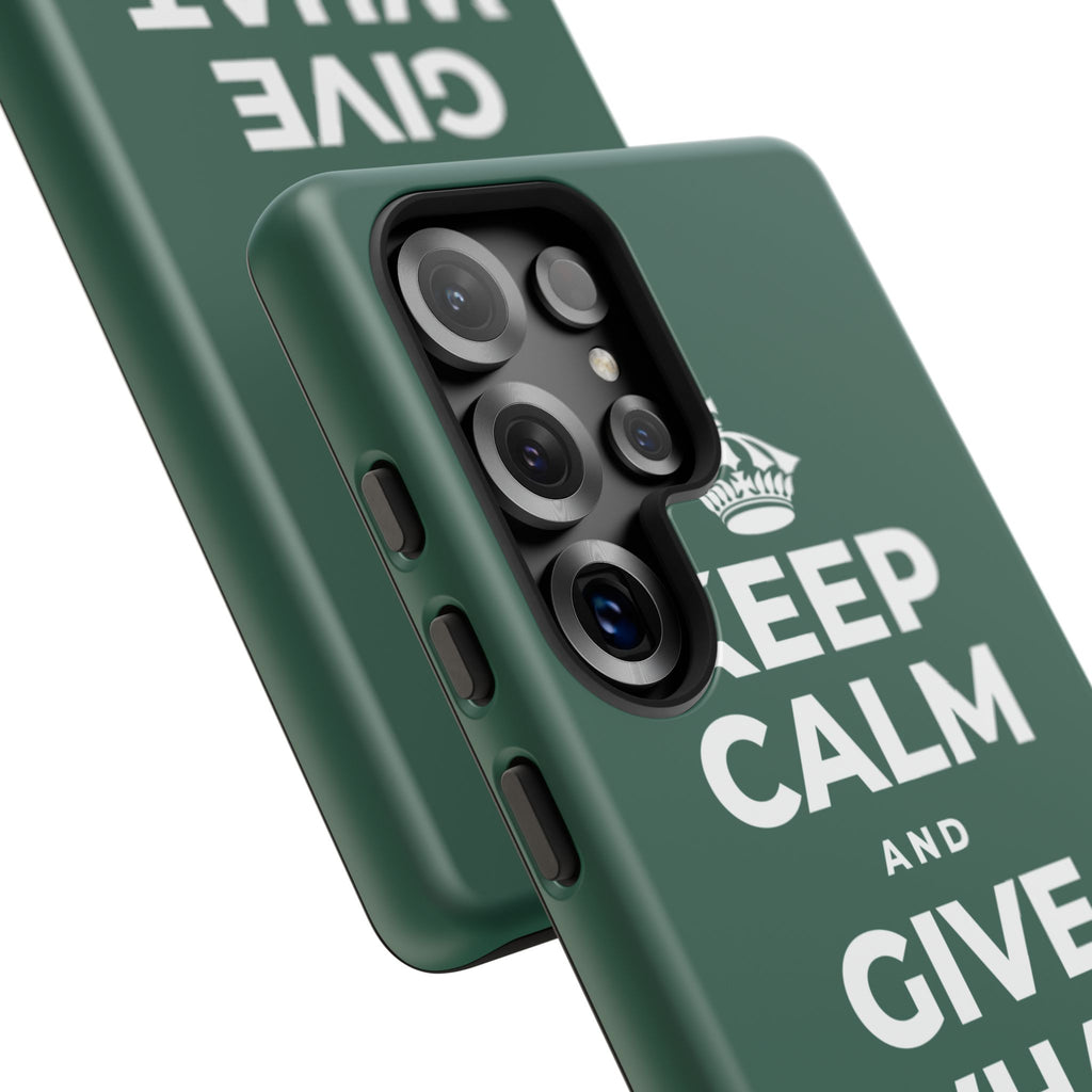 KEEP CALM AND GIVE WHAT YOU CAN Phone Case