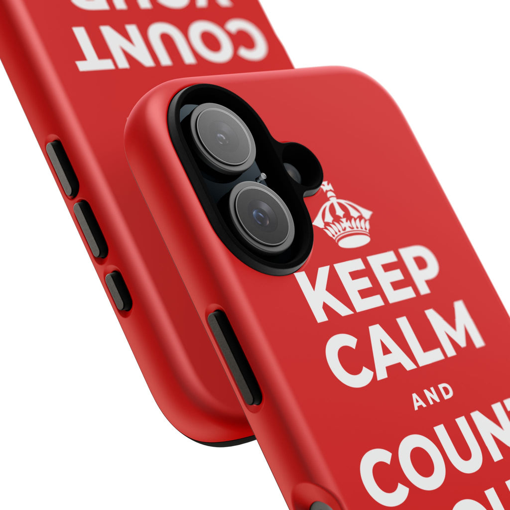 KEEP CALM AND COUNT YOUR SLOW BREATHS Phone Case