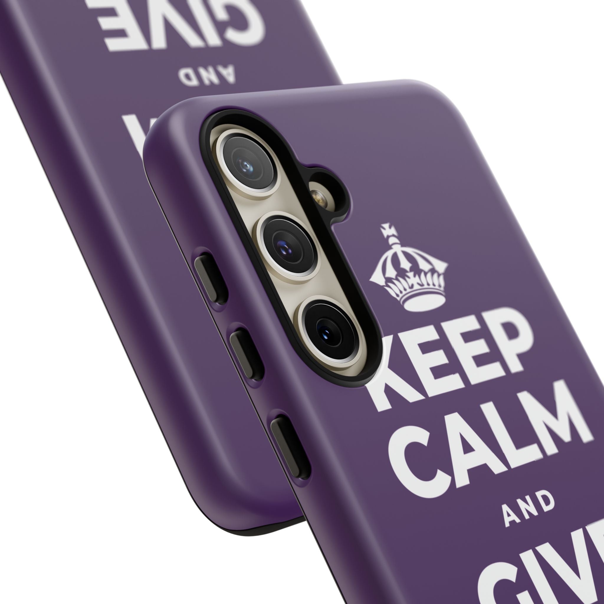 KEEP CALM AND GIVE THANKS DAILY Phone Case