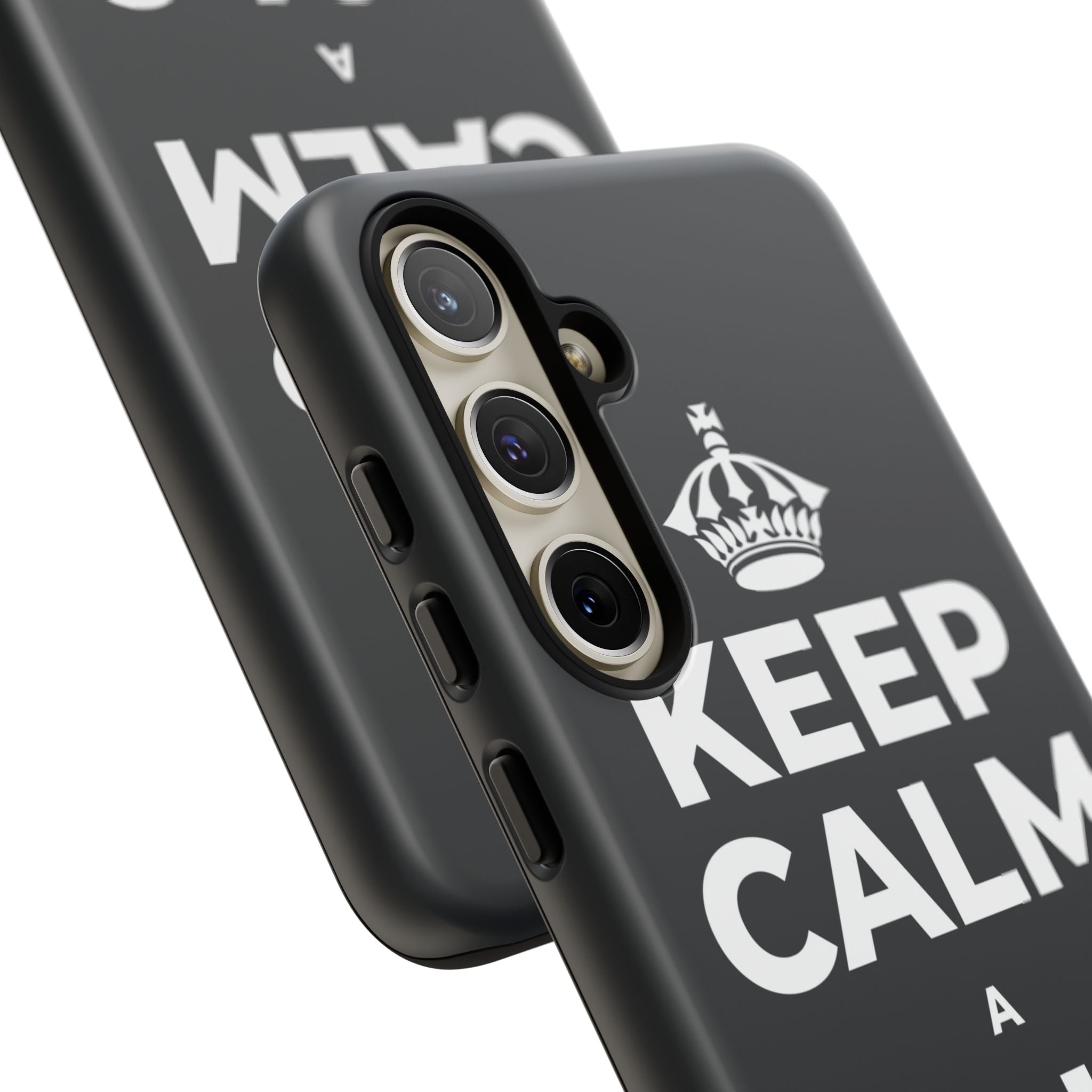 KEEP CALM A HOLO ME IA Phone Case (Dark)