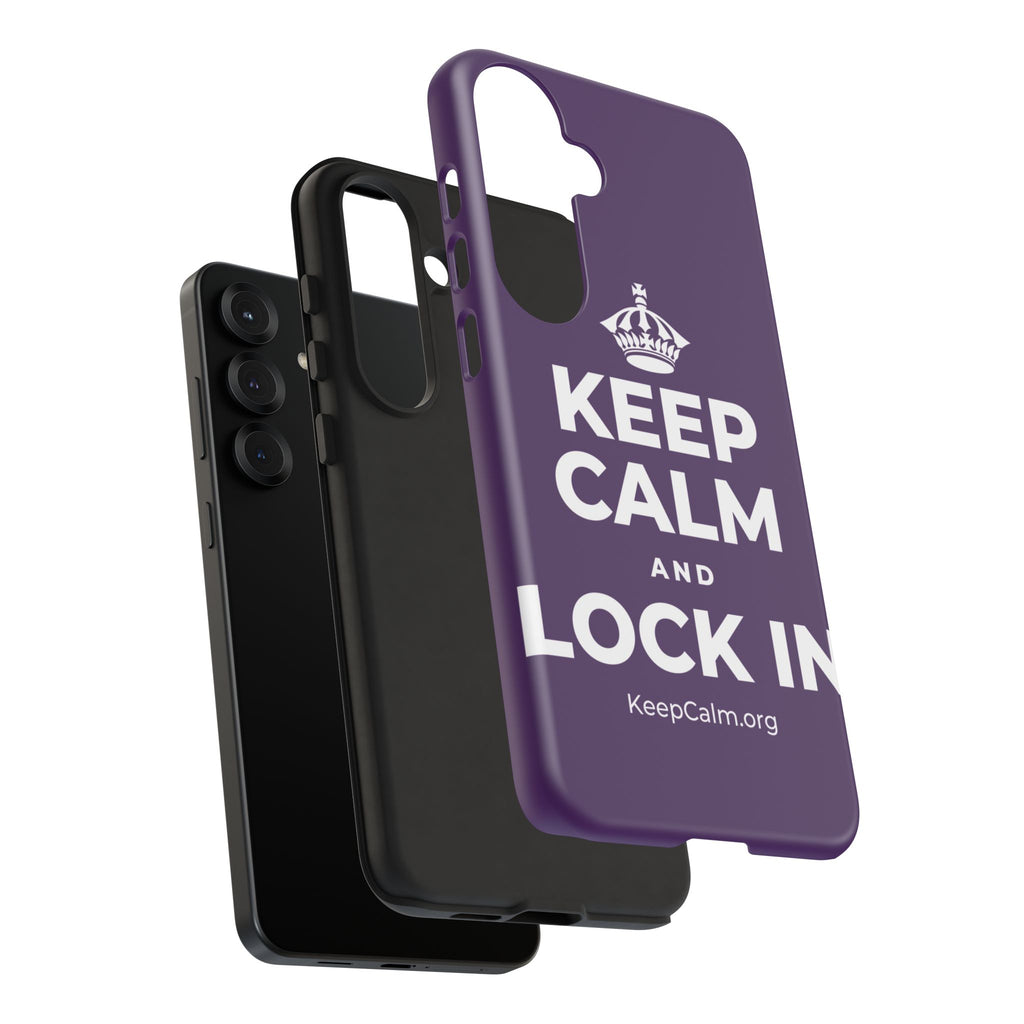 KEEP CALM AND LOCK IN Phone Case