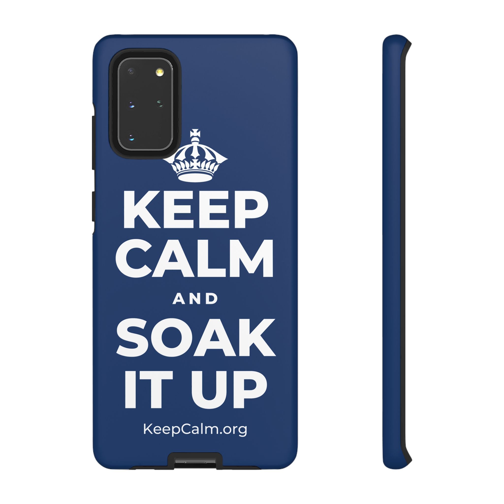 KEEP CALM AND SOAK IT UP Phone Case