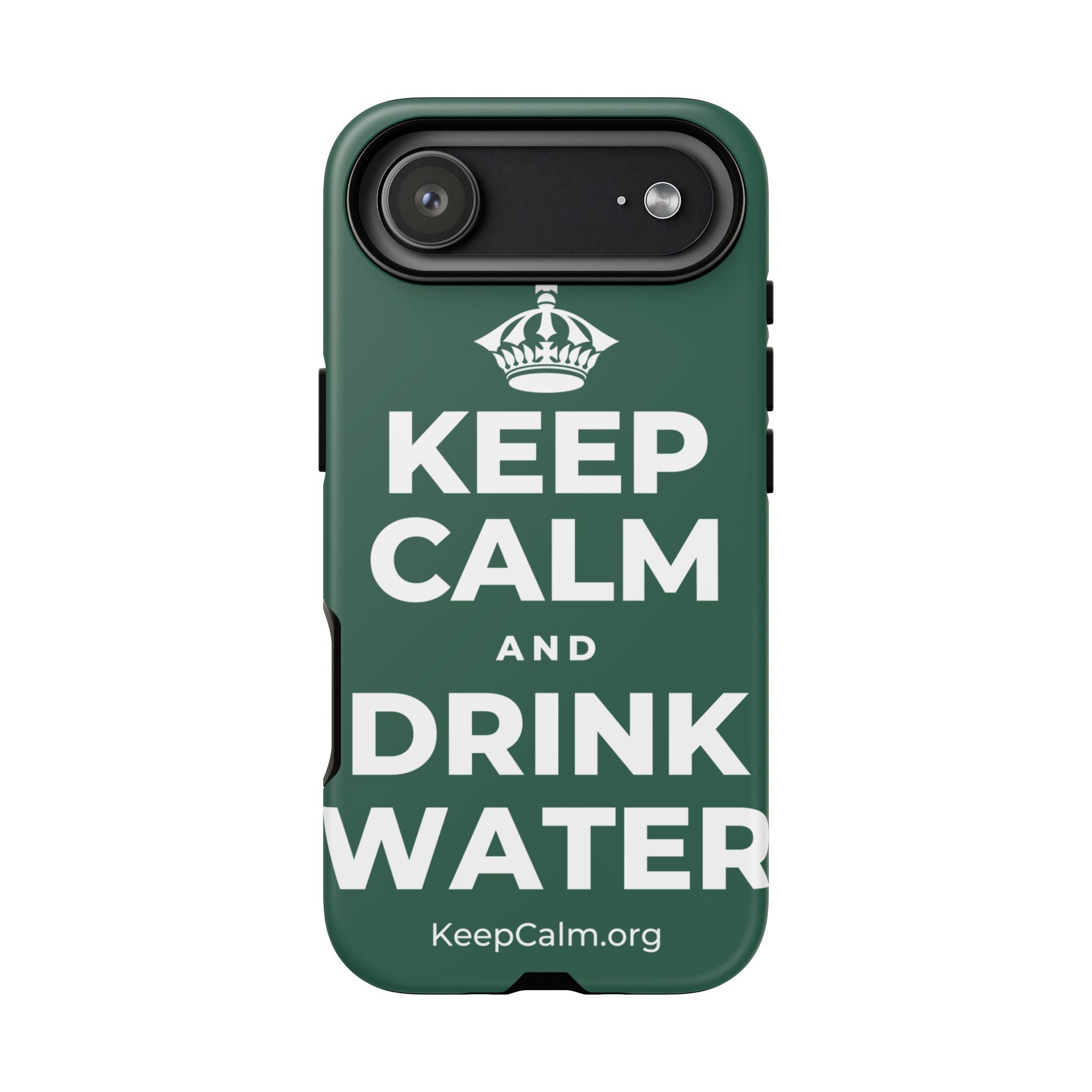 KEEP CALM AND DRINK WATER Phone Case