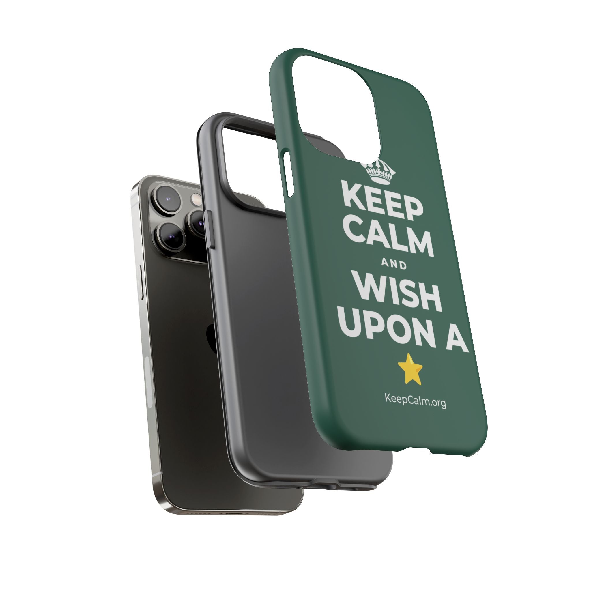 KEEP CALM AND WISH UPON A ⭐ Phone Case