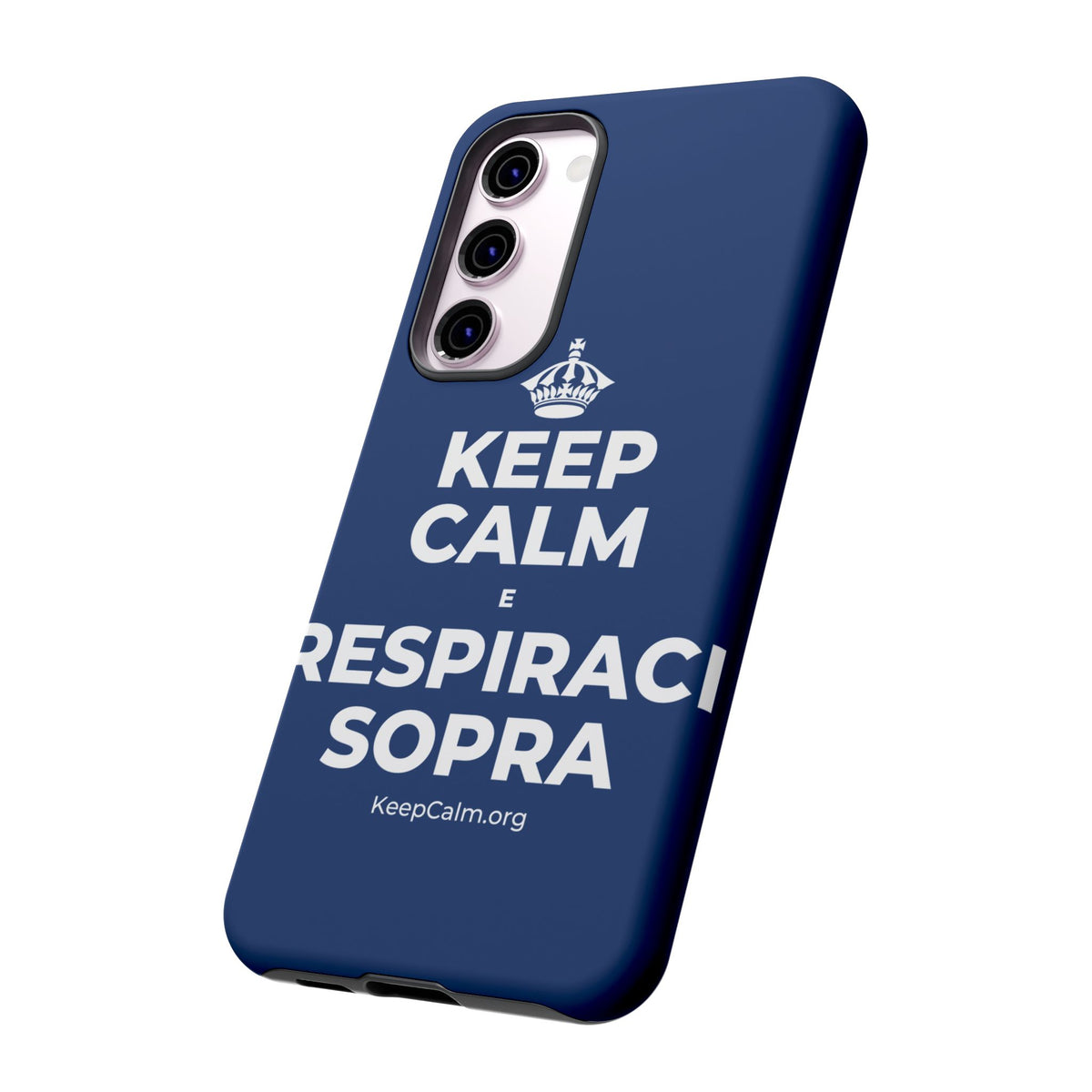 KEEP CALM E RESPIRACI SOPRA Phone Case