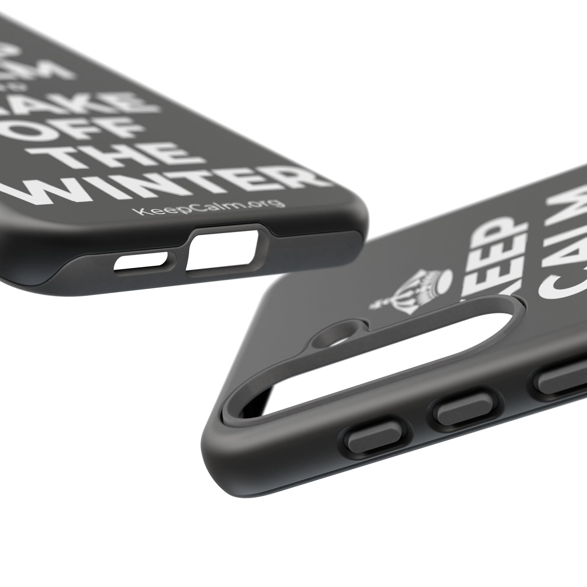 KEEP CALM AND SHAKE OFF THE WINTER Phone Case