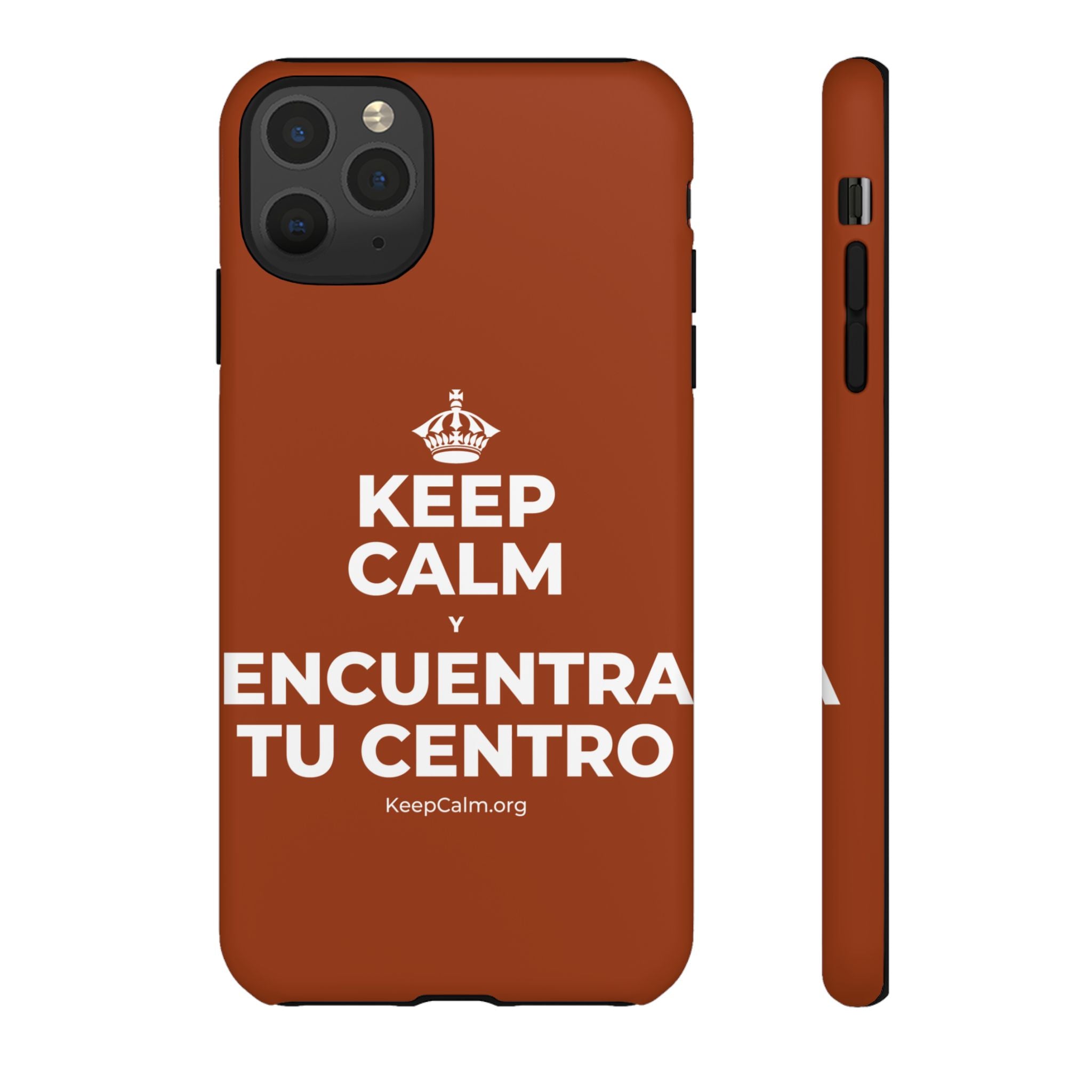 KEEP CALM Y ENCUENTRA TU CENTRO Phone Case