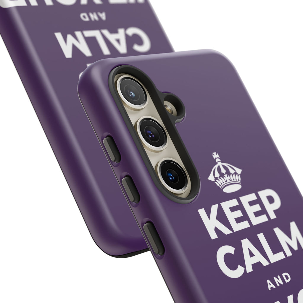 KEEP CALM AND HIT YOUR STRIDE Phone Case