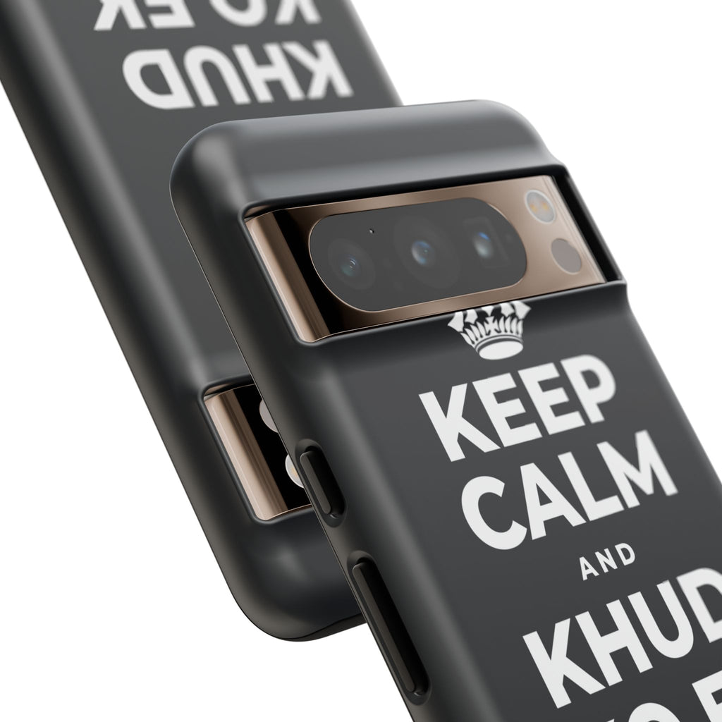 KEEP CALM AND KHUD KO EK BREAK DO Phone Case (Dark)