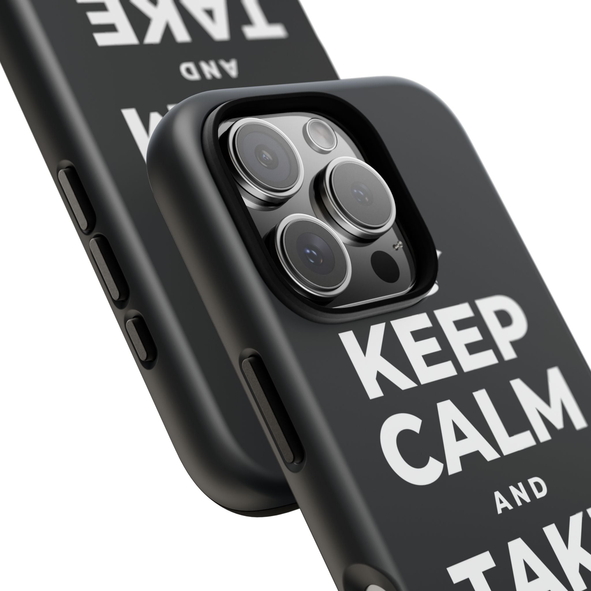 KEEP CALM AND TAKE A BOW Phone Case (Dark)