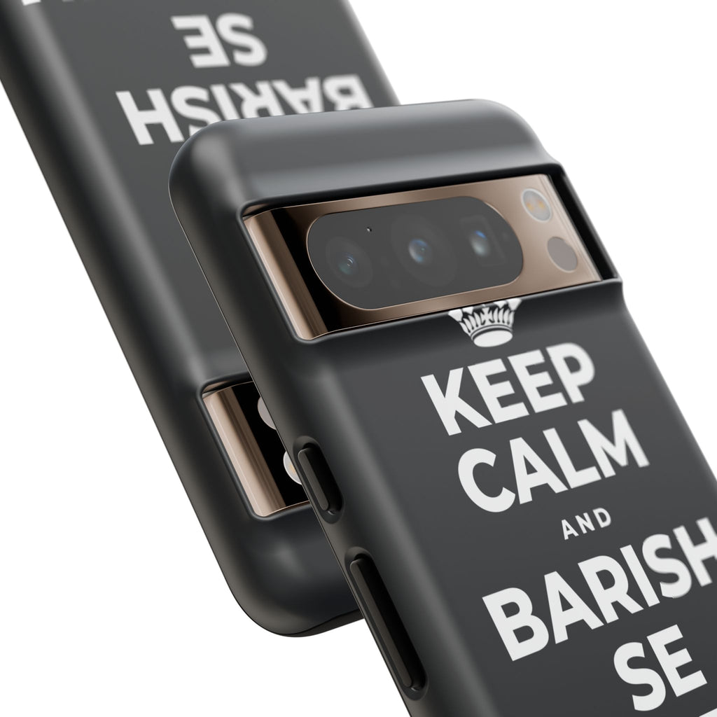 KEEP CALM AND BARISH SE CHEEZEIN BADHTI HAIN Phone Case (Dark)