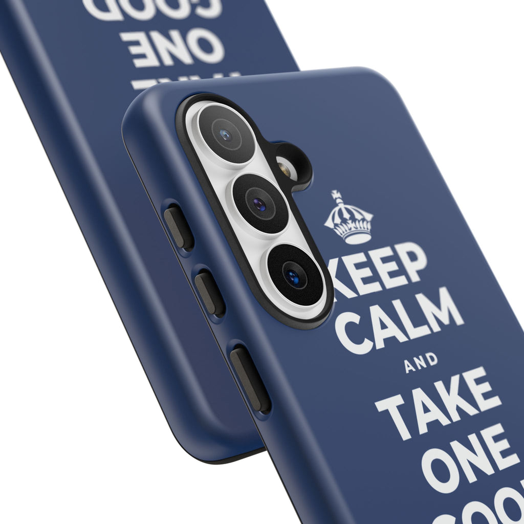 KEEP CALM AND TAKE ONE GOOD DAY AT A TIME Phone Case