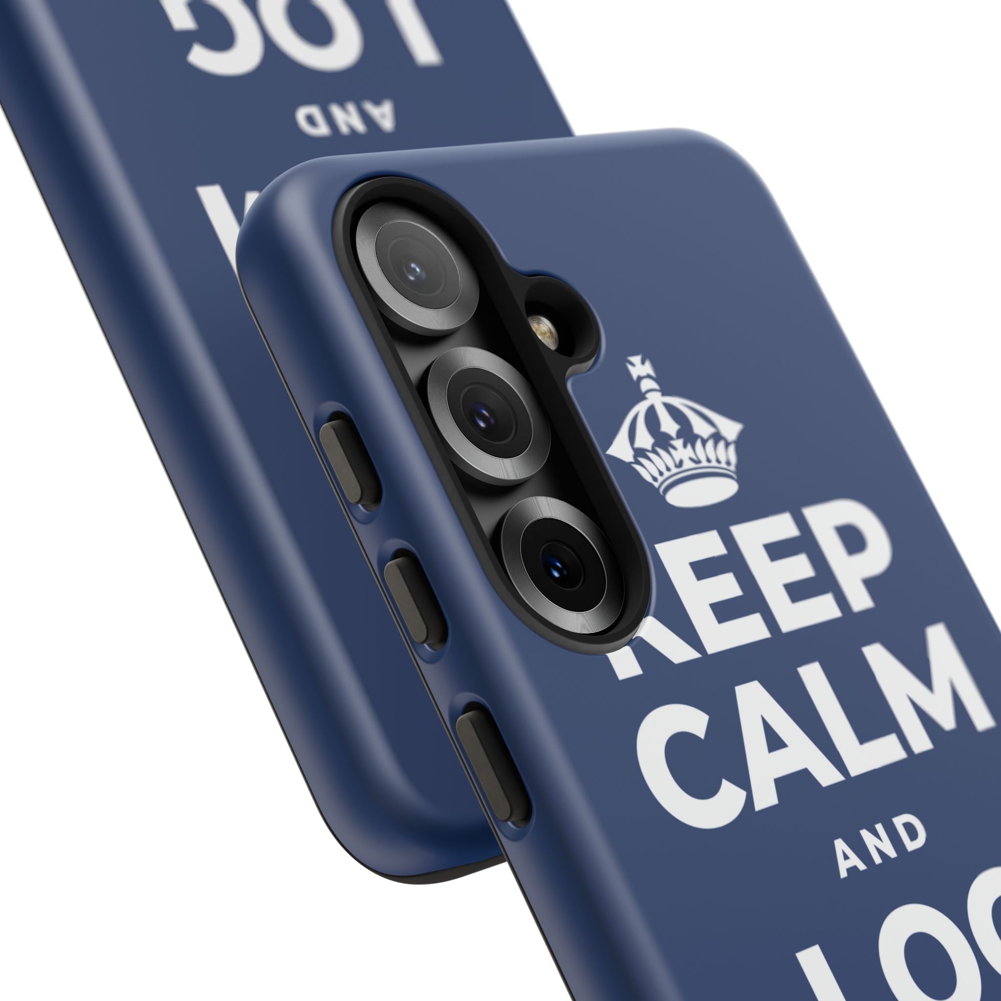 KEEP CALM AND LOG OFF EARLY Phone Case