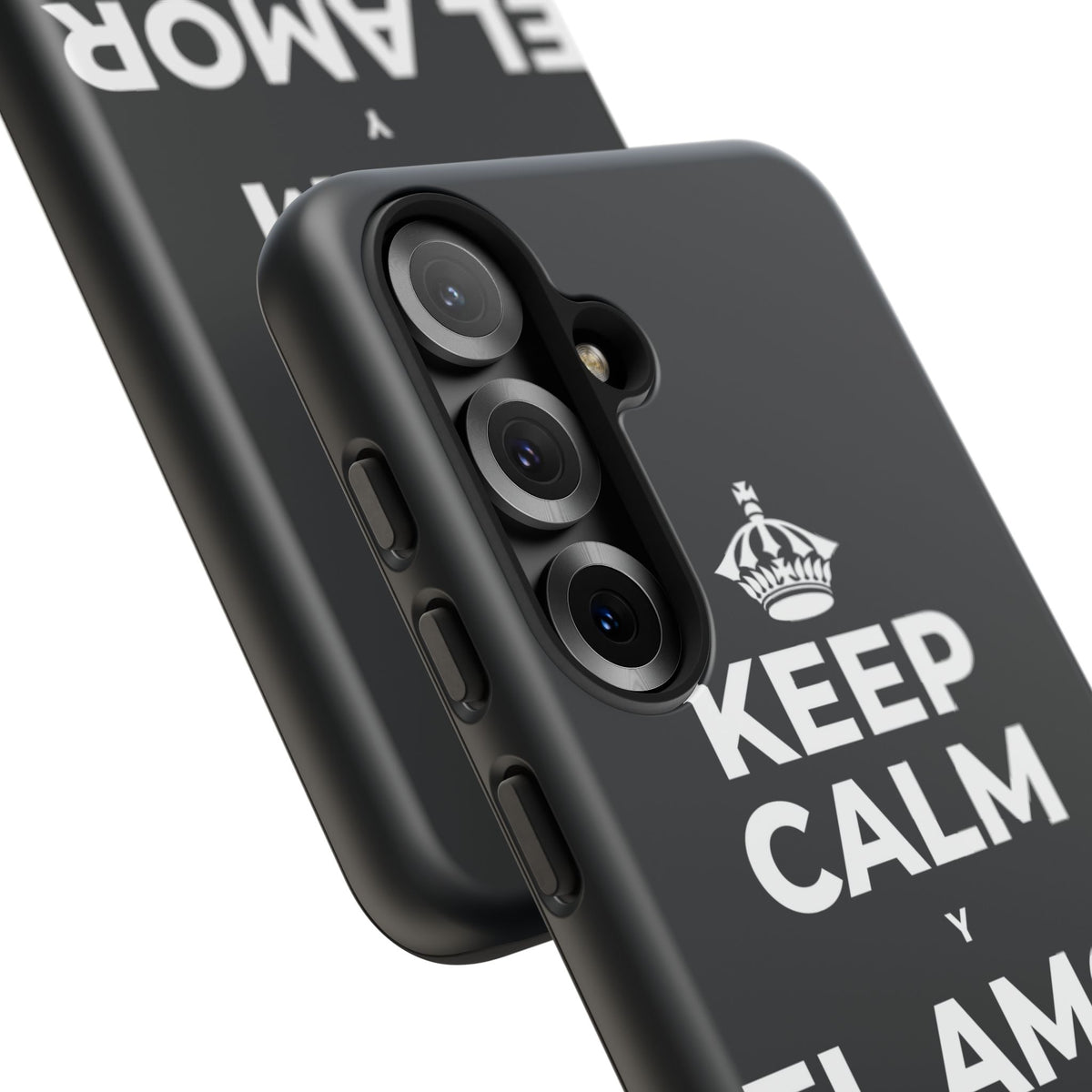 KEEP CALM Y EL AMOR PROPIO CUENTA Phone Case (Dark)