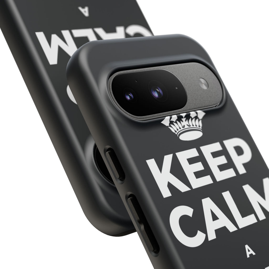 KEEP CALM A HOLO ME IA Phone Case (Dark)