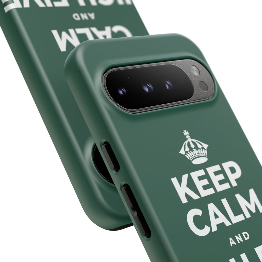 KEEP CALM AND HIGH FIVE SOMEONE Phone Case