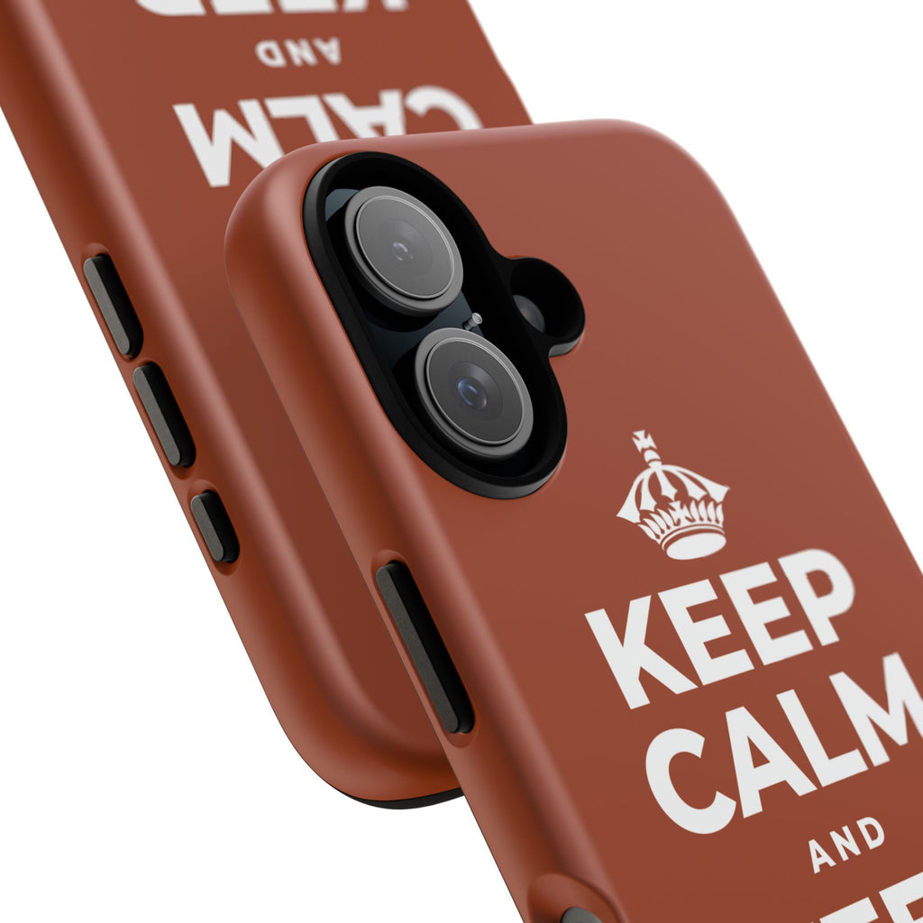 KEEP CALM AND KEEP WINNING Phone Case