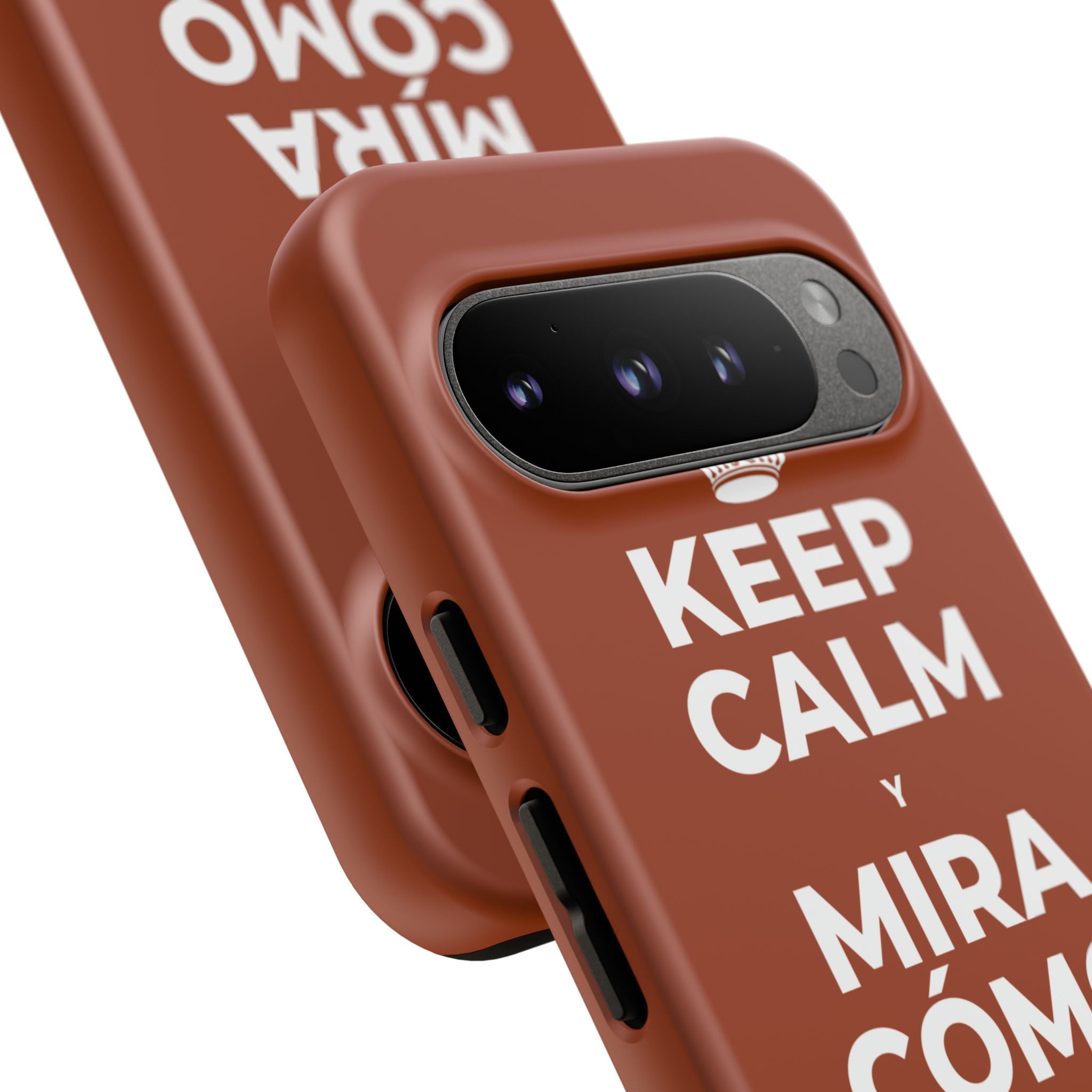 KEEP CALM Y MIRA CÓMO CAMBIAN LAS HOJAS Phone Case