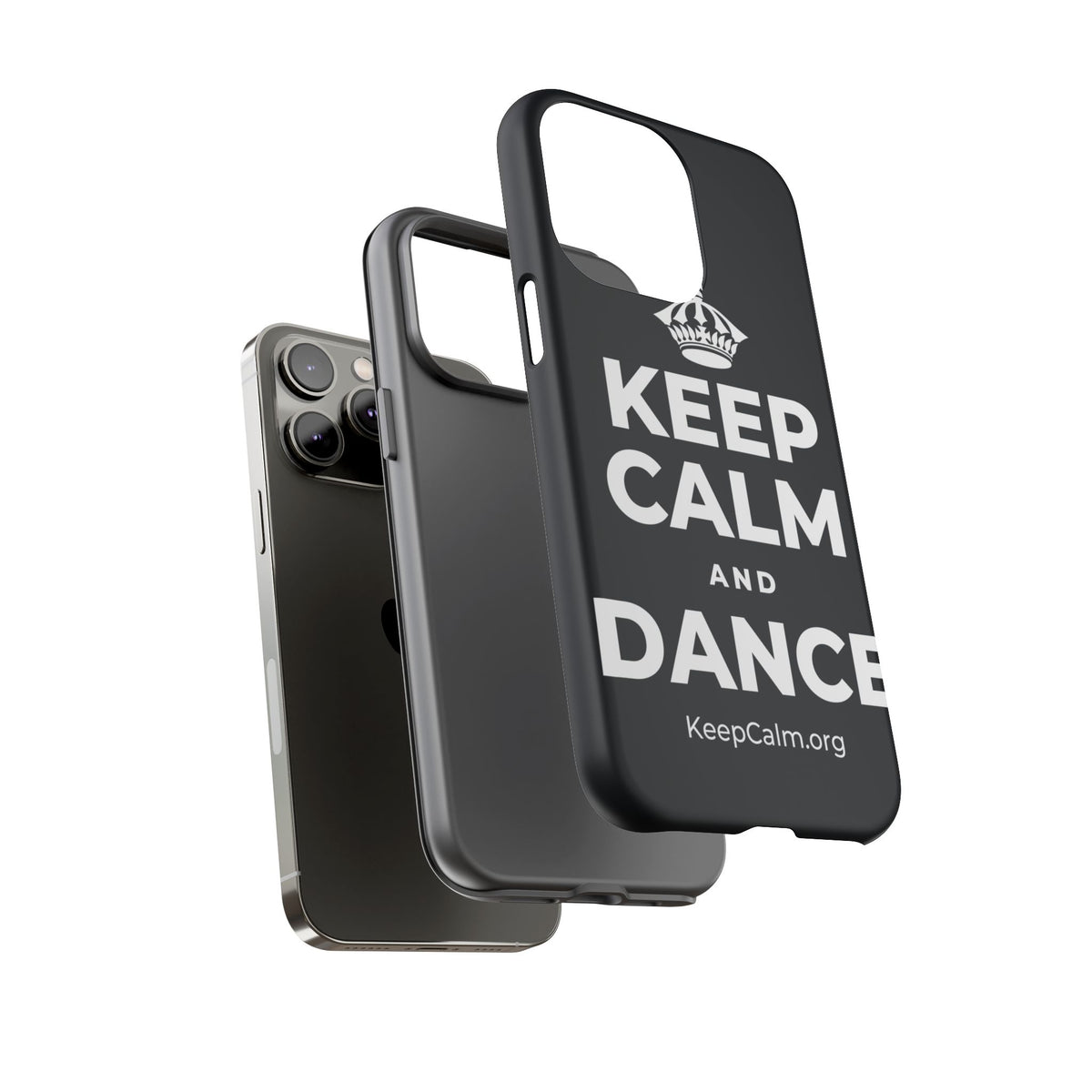 KEEP CALM AND DANCE Phone Case (Dark)