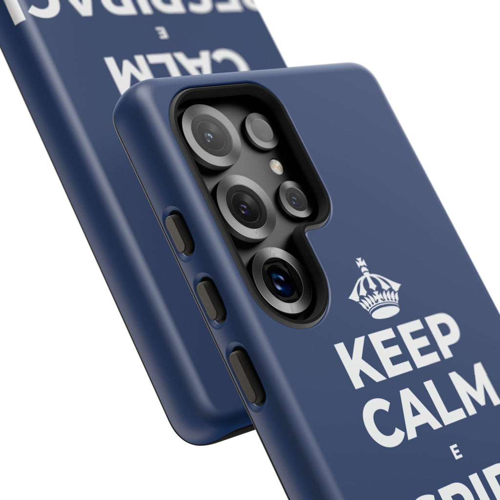 KEEP CALM E RESPIRACI SOPRA Phone Case