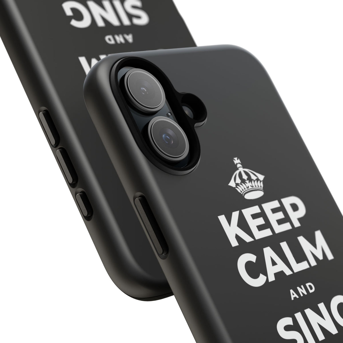 KEEP CALM AND SING WHILE YOU COOK Phone Case