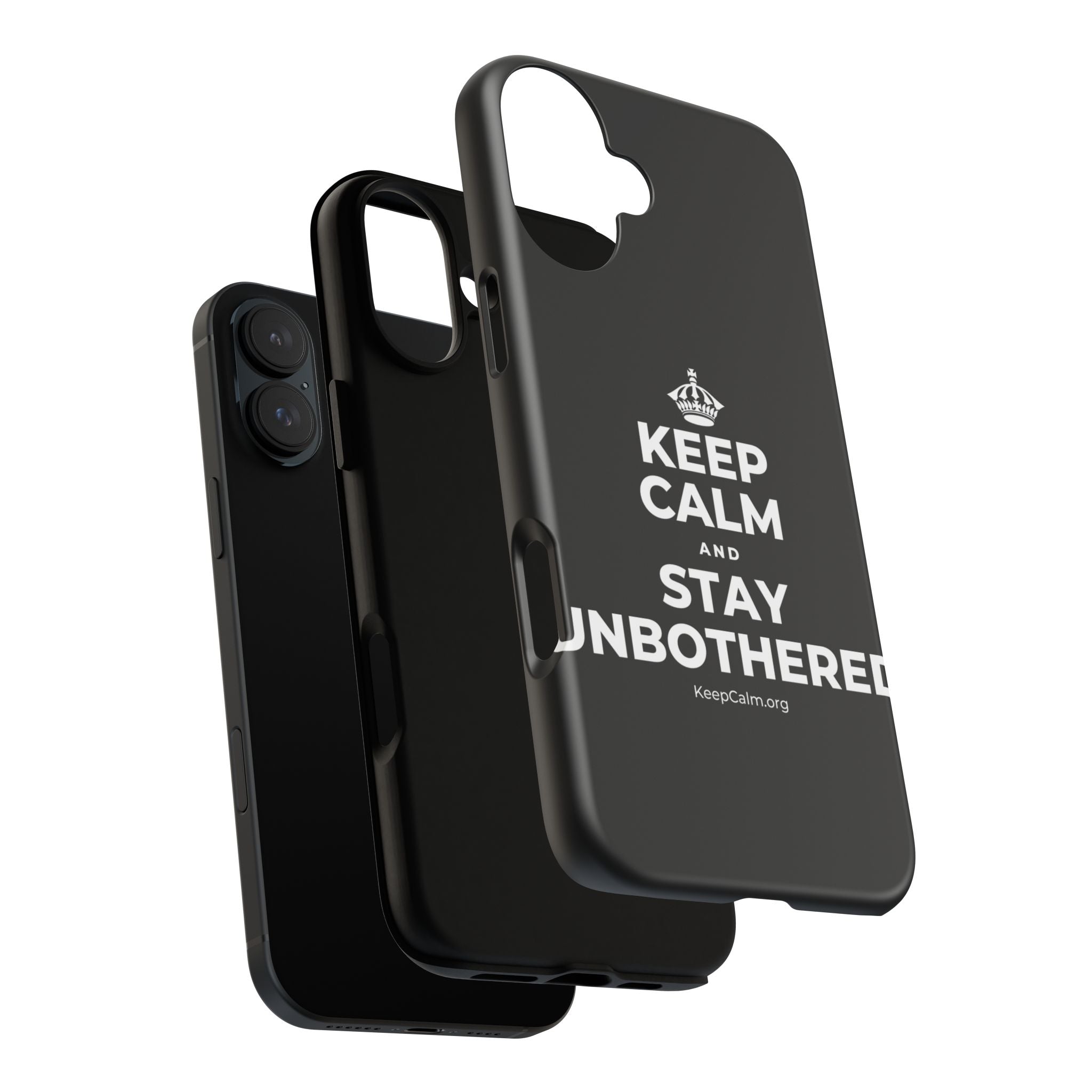 KEEP CALM AND STAY UNBOTHERED Phone Case