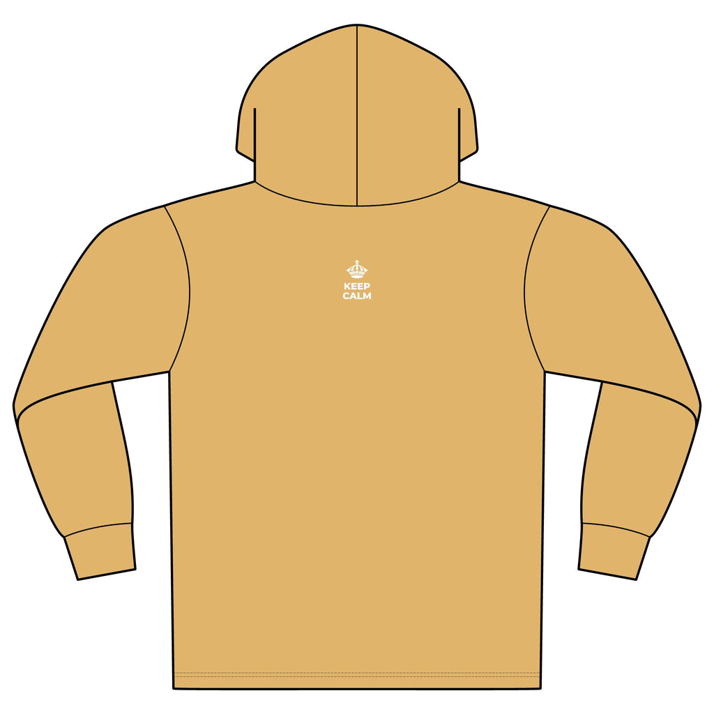 KEEP CALM AND SOAK IT UP Organic Hoodie Tee