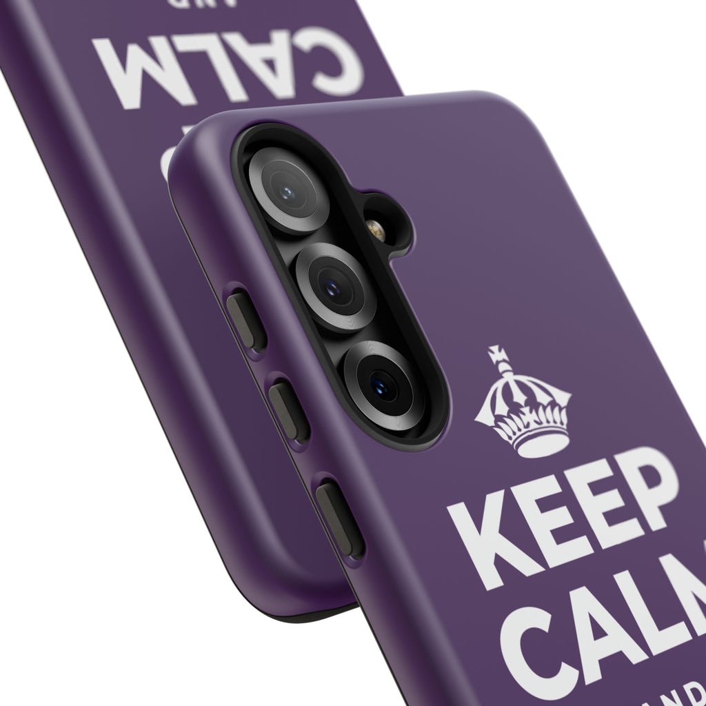 KEEP CALM AND LOCK IN Phone Case