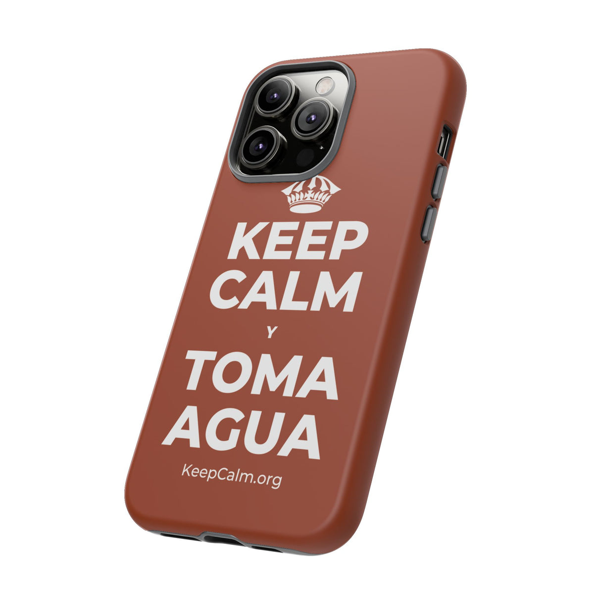 KEEP CALM Y TOMA AGUA Phone Case