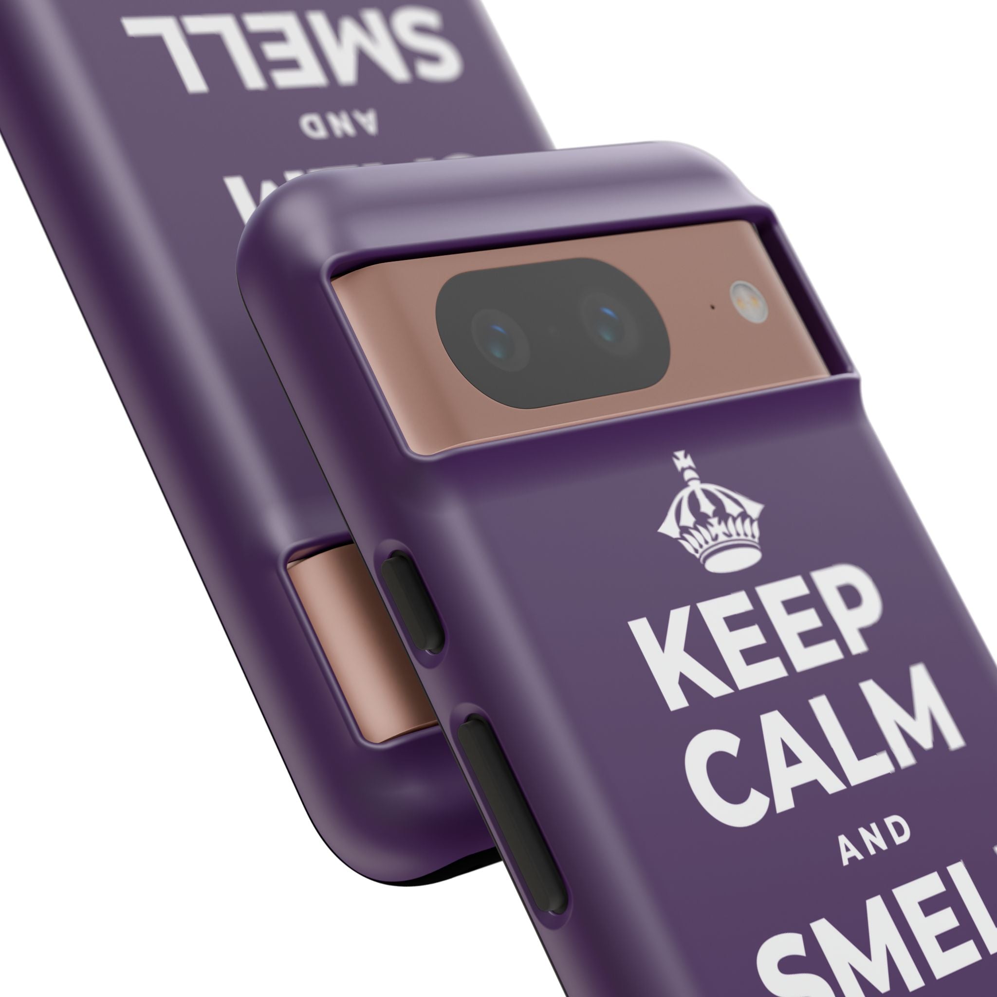 KEEP CALM AND SMELL THE ROSES Phone Case