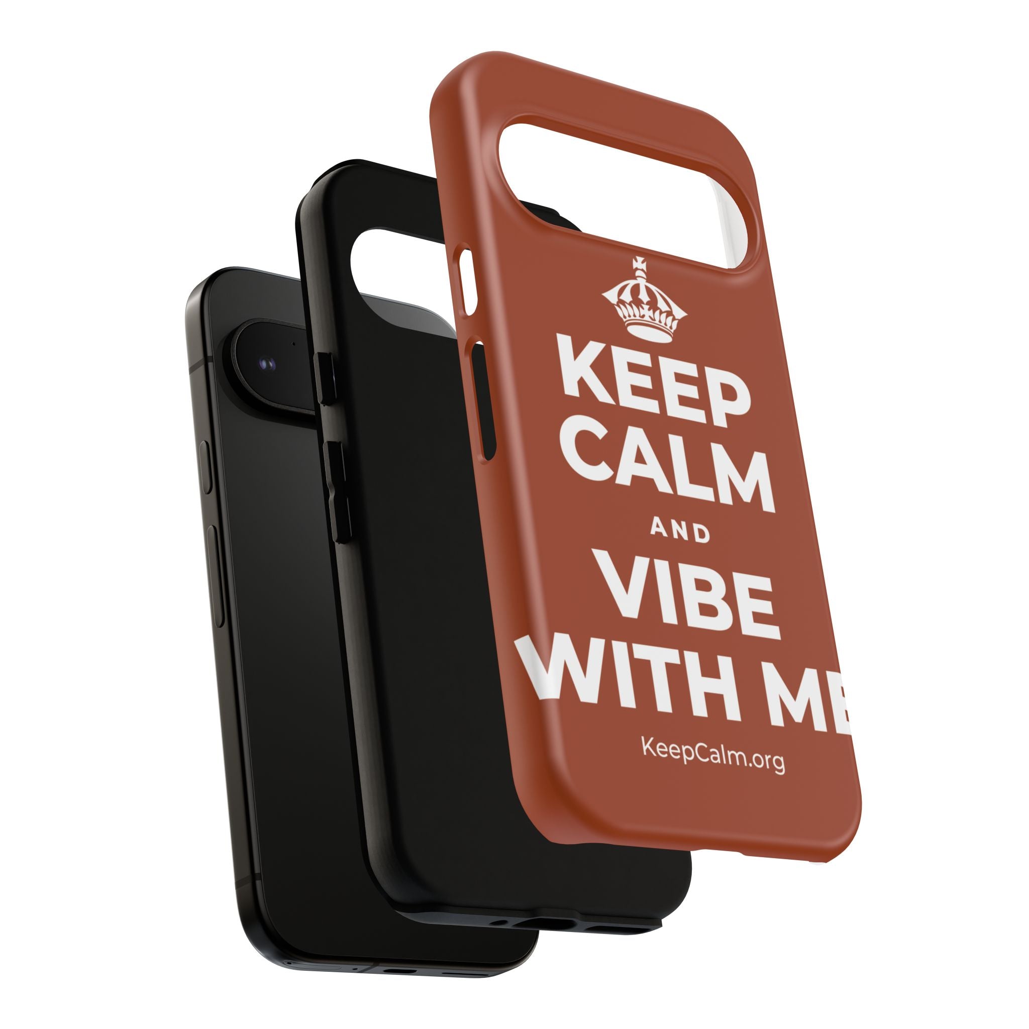 KEEP CALM AND VIBE WITH ME Phone Case