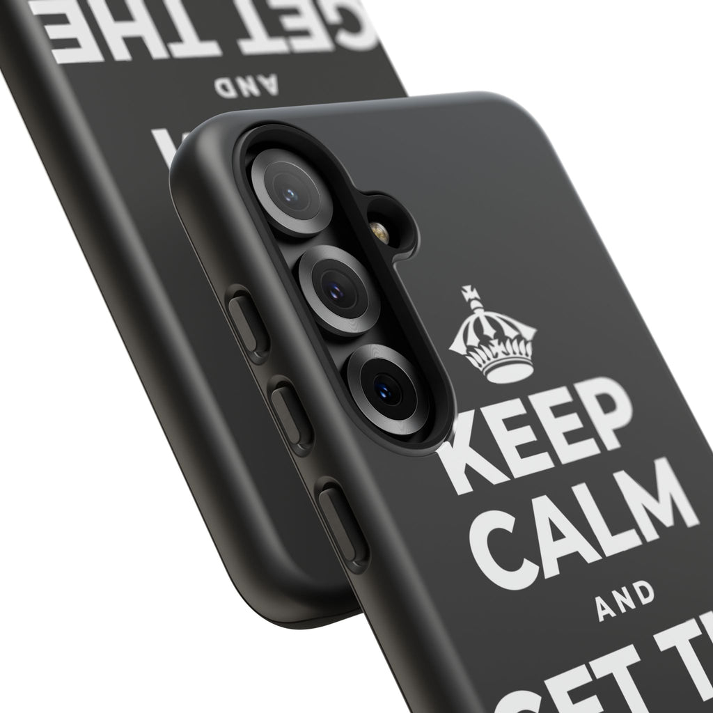 KEEP CALM AND GET THE PARTY STARTED Phone Case