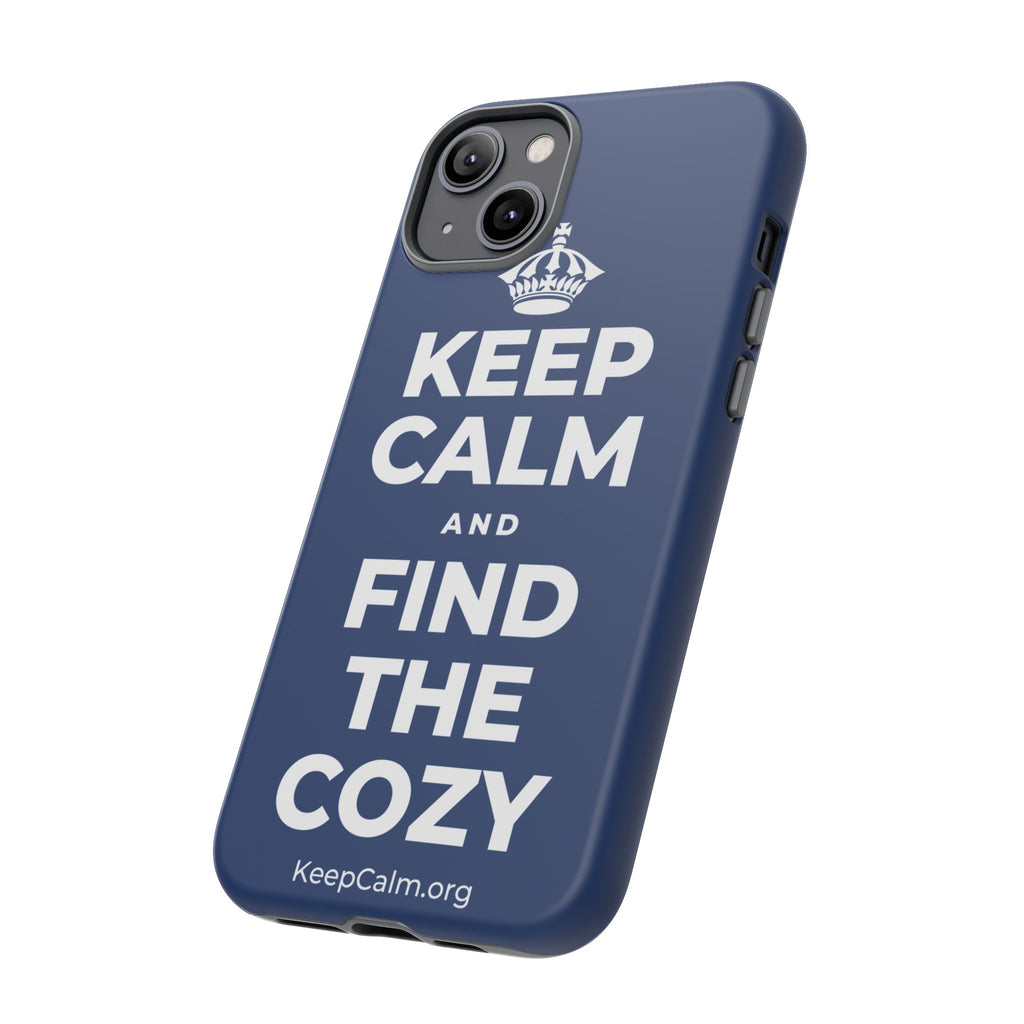 KEEP CALM AND FIND THE COZY Phone Case