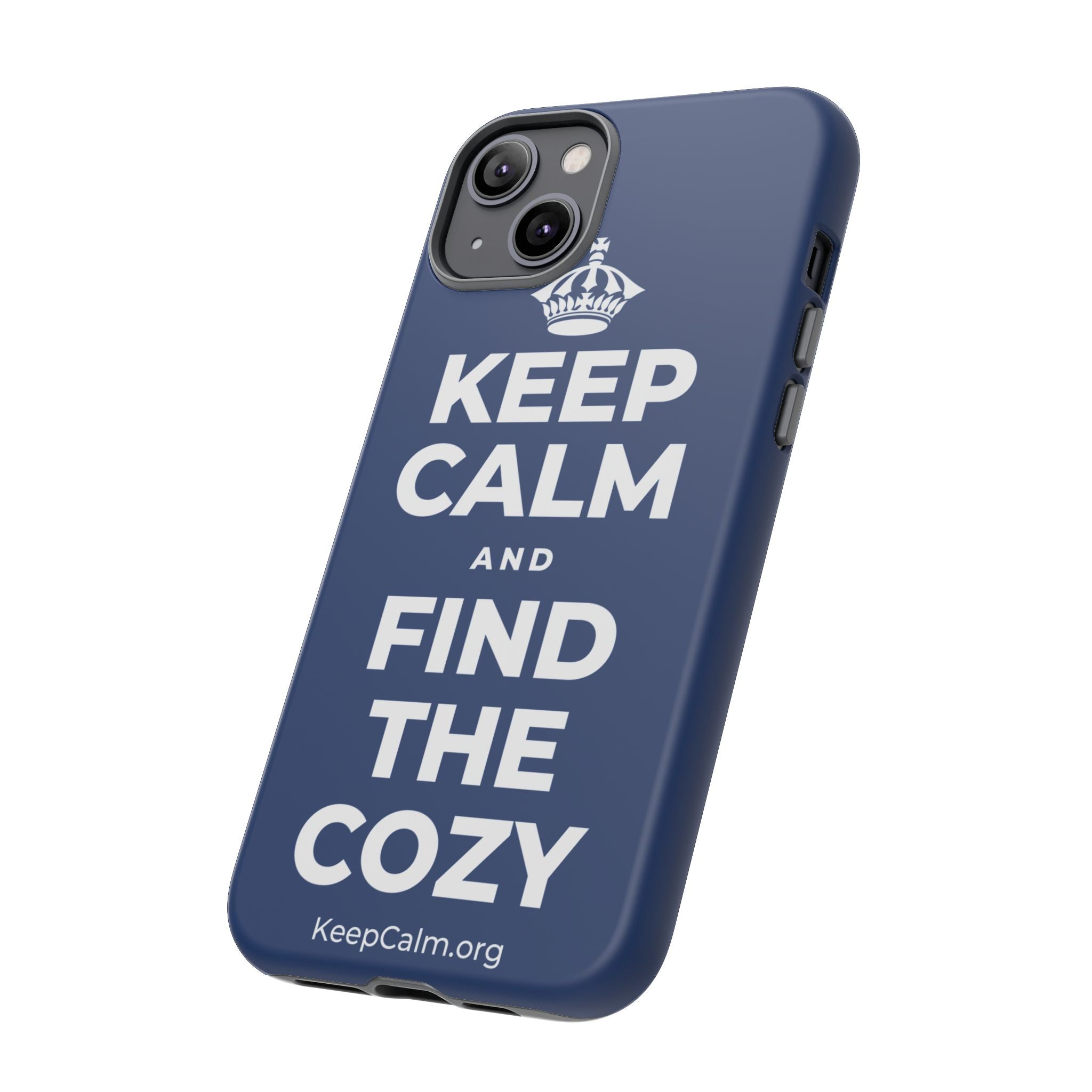 KEEP CALM AND FIND THE COZY Phone Case