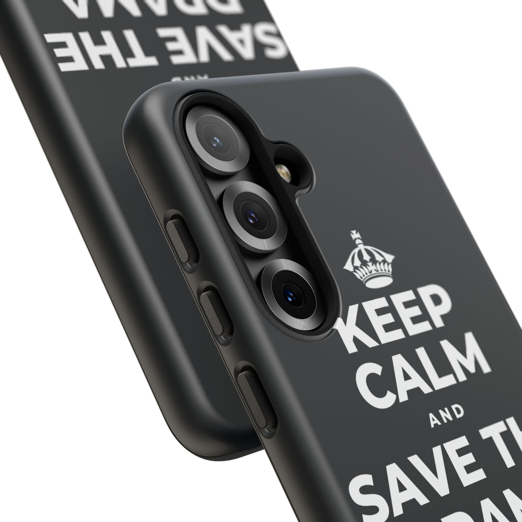 KEEP CALM AND SAVE THE DRAMA FOR YOUR 🦙 Phone Case (Dark)