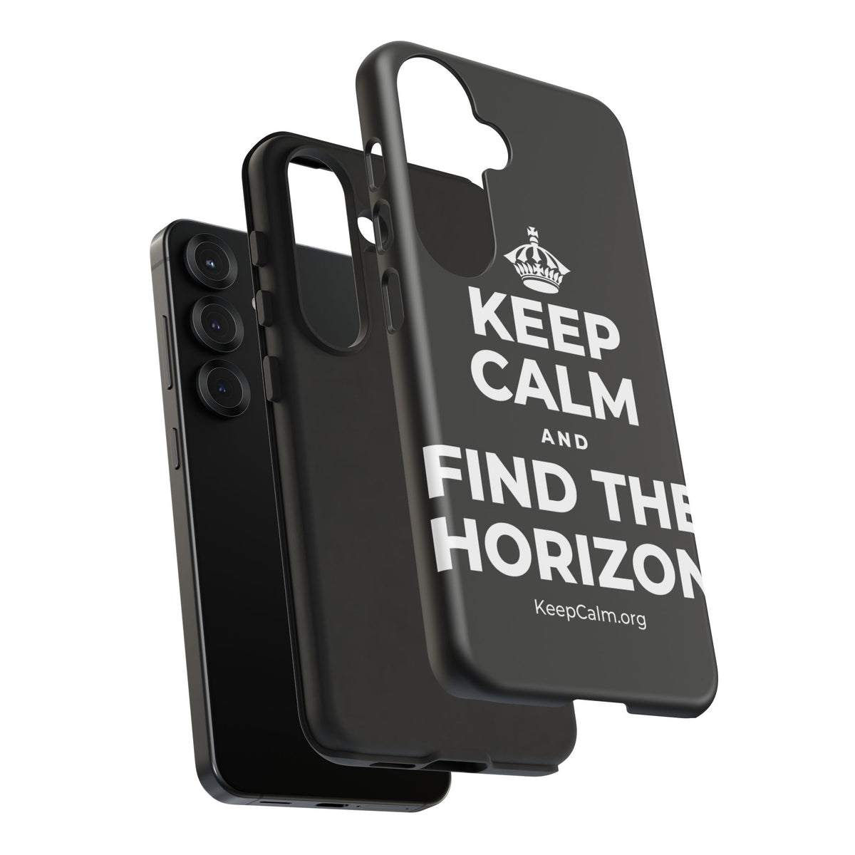 KEEP CALM AND FIND THE HORIZON Phone Case