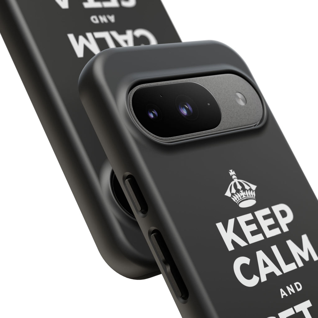 KEEP CALM AND SET A BOUNDARY Phone Case