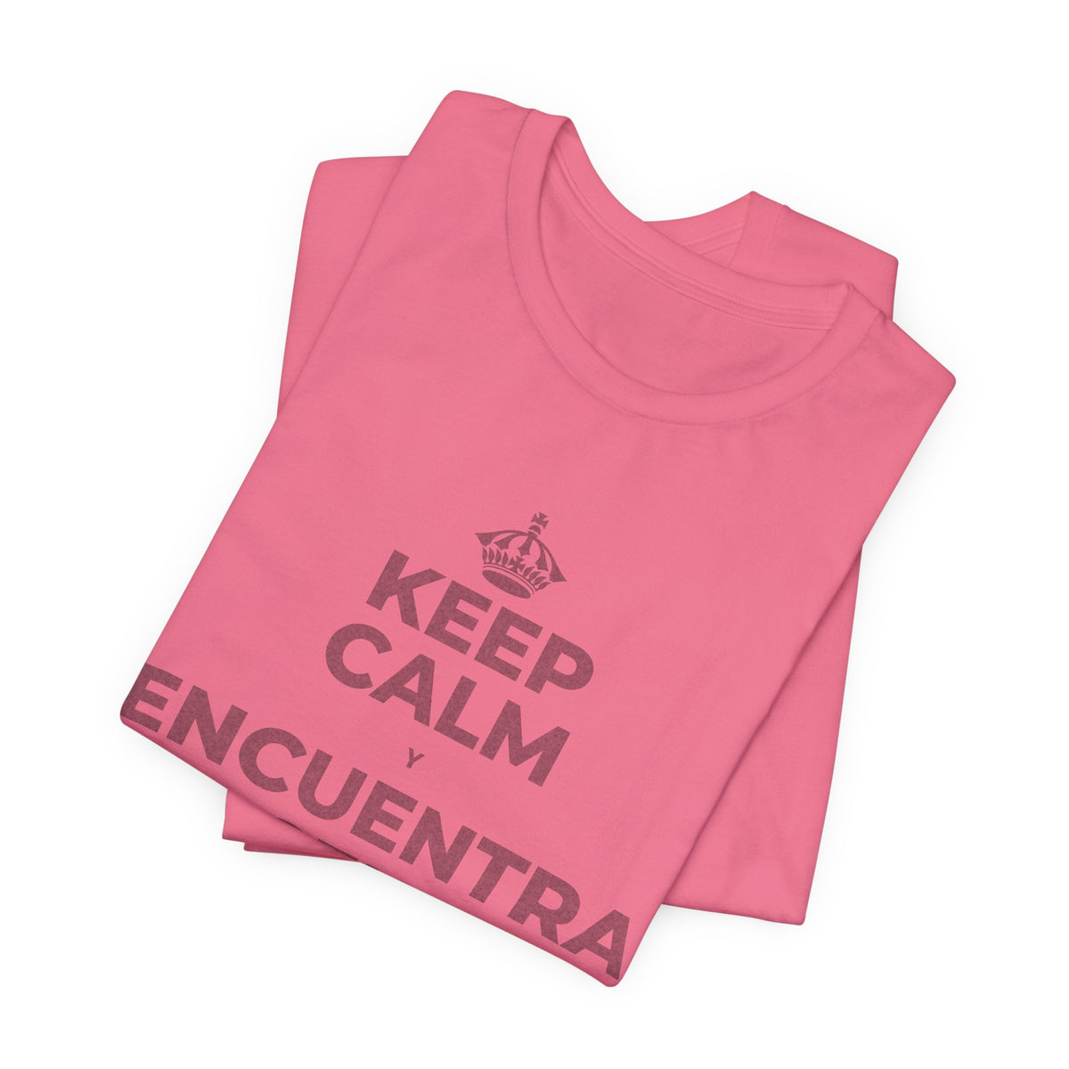 KEEP CALM Y ENCUENTRA TU CENTRO T-Shirt (Military Green–Autumn)