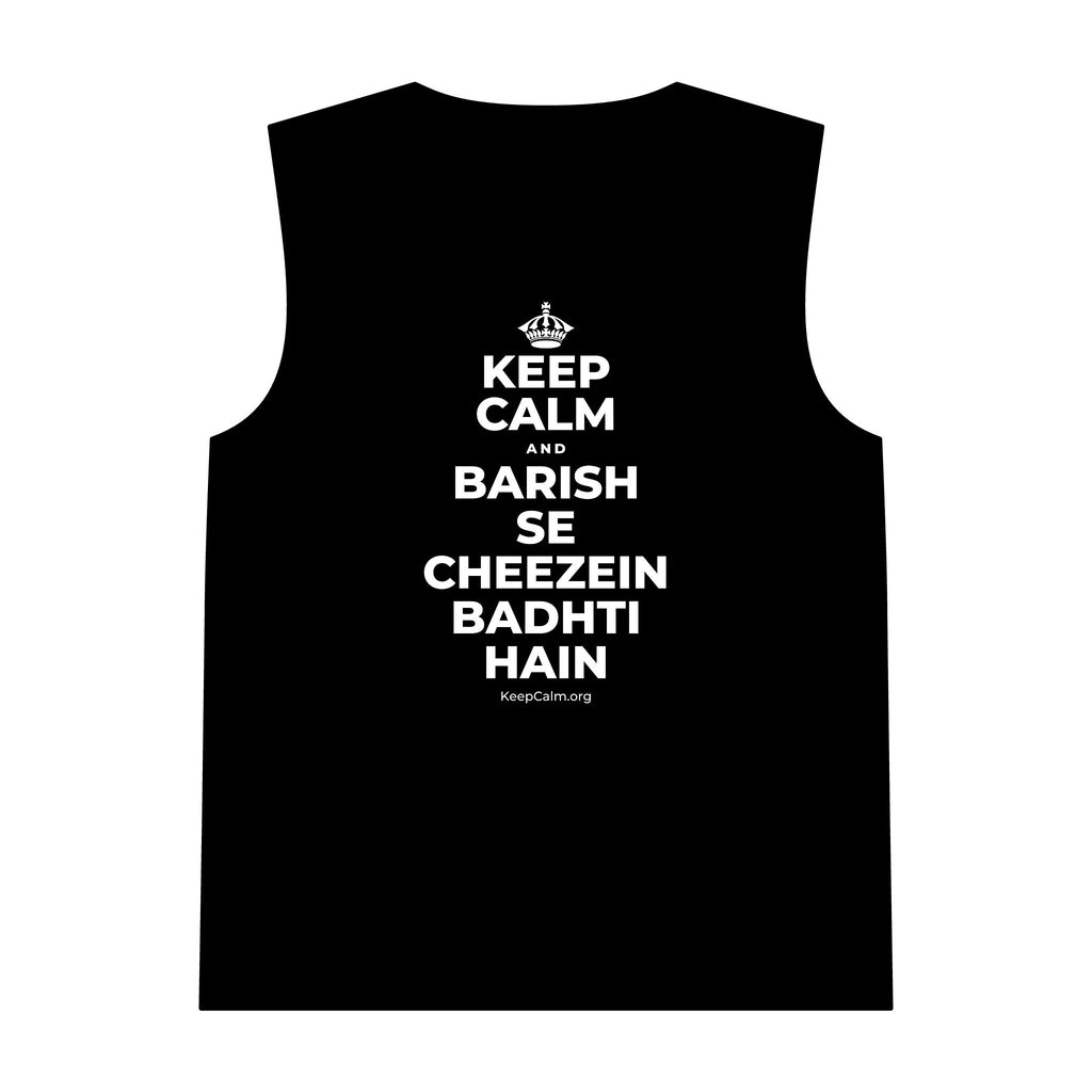 KEEP CALM AND BARISH SE CHEEZEIN BADHTI HAIN Tank Top