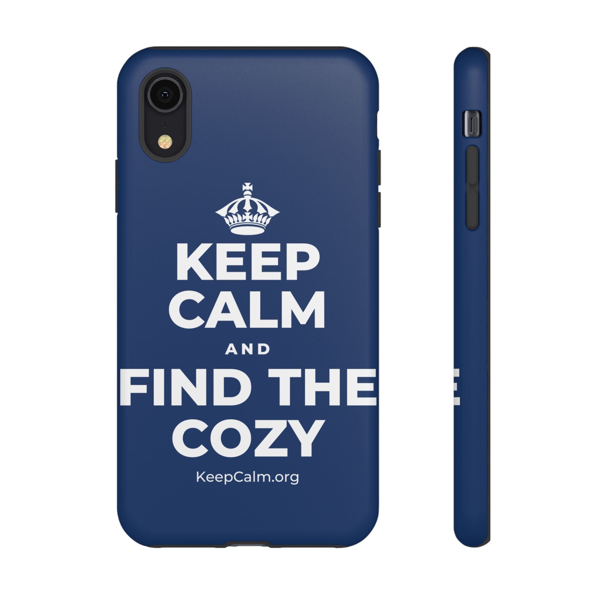 KEEP CALM AND FIND THE COZY Phone Case