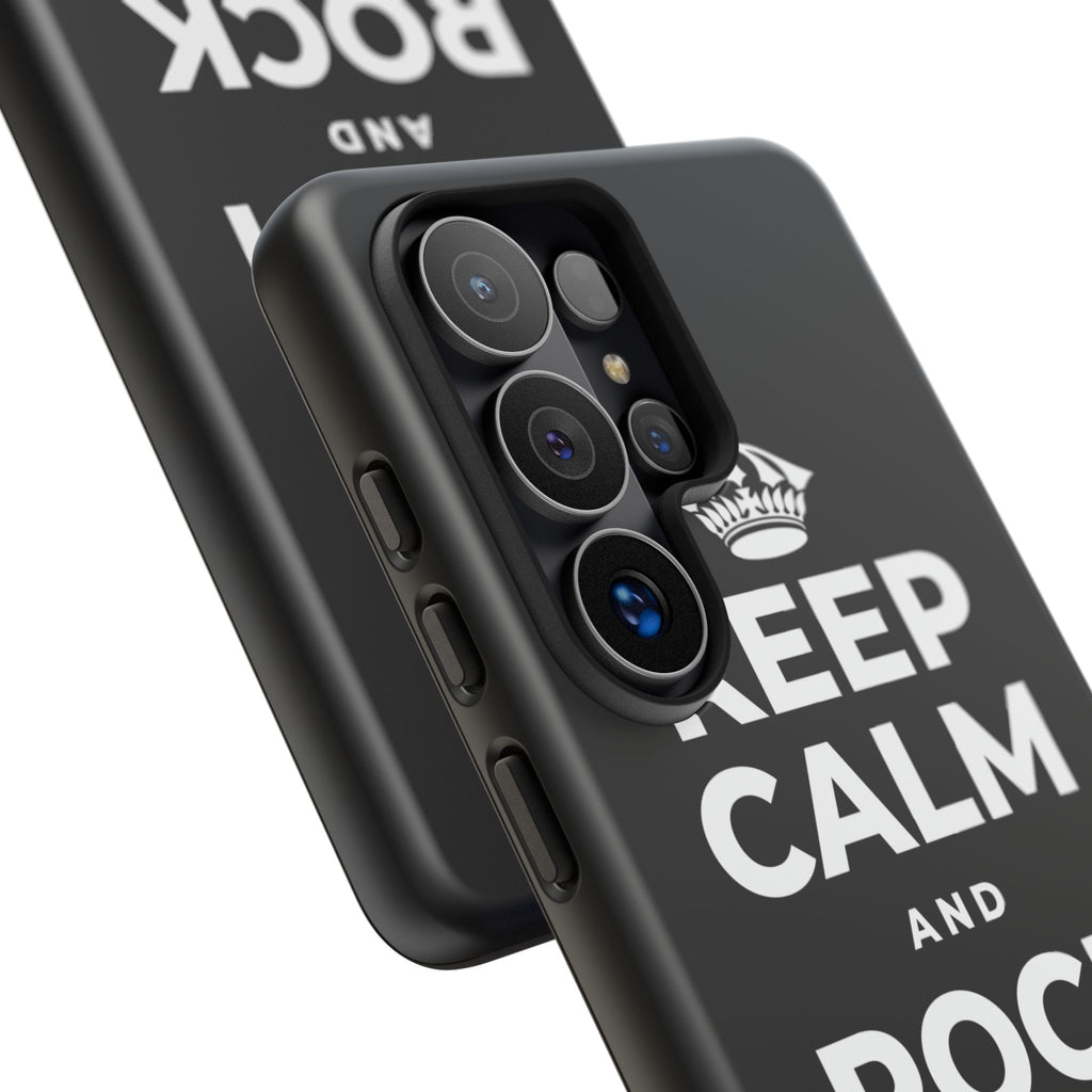 KEEP CALM AND ROCK THAT SMILE Phone Case
