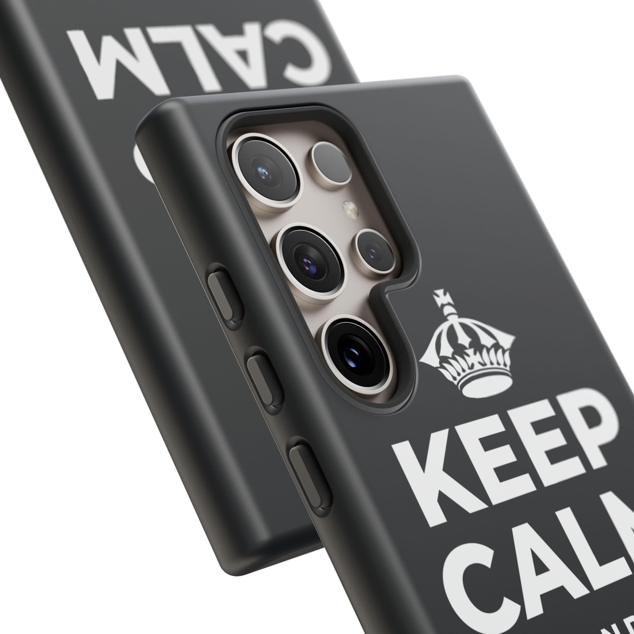 KEEP CALM AND OWN IT Phone Case (Dark)