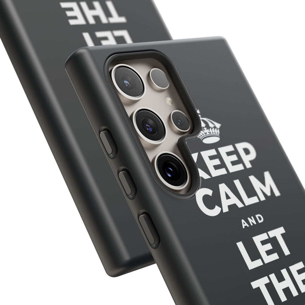 KEEP CALM AND LET THE TO-DO LIST WAIT Phone Case (Dark)