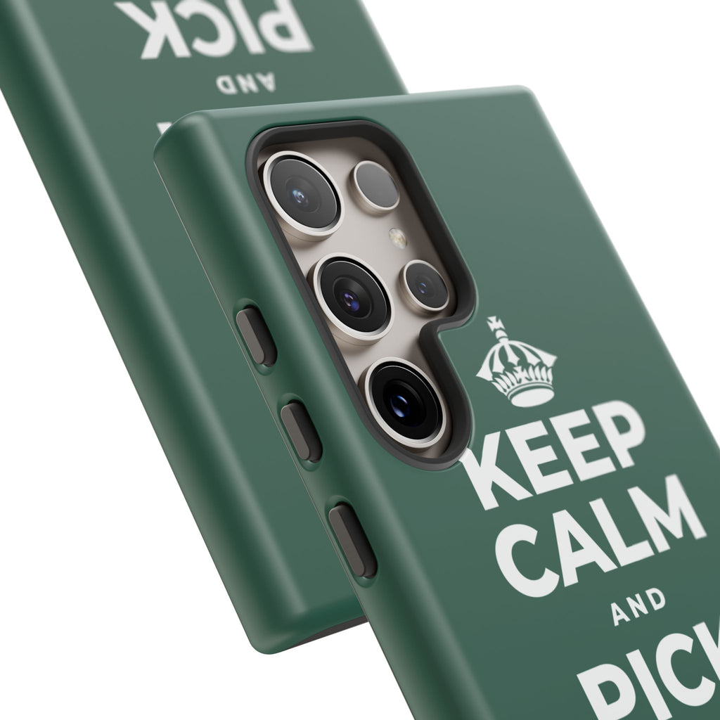 KEEP CALM AND PICK YOUR BATTLE Phone Case