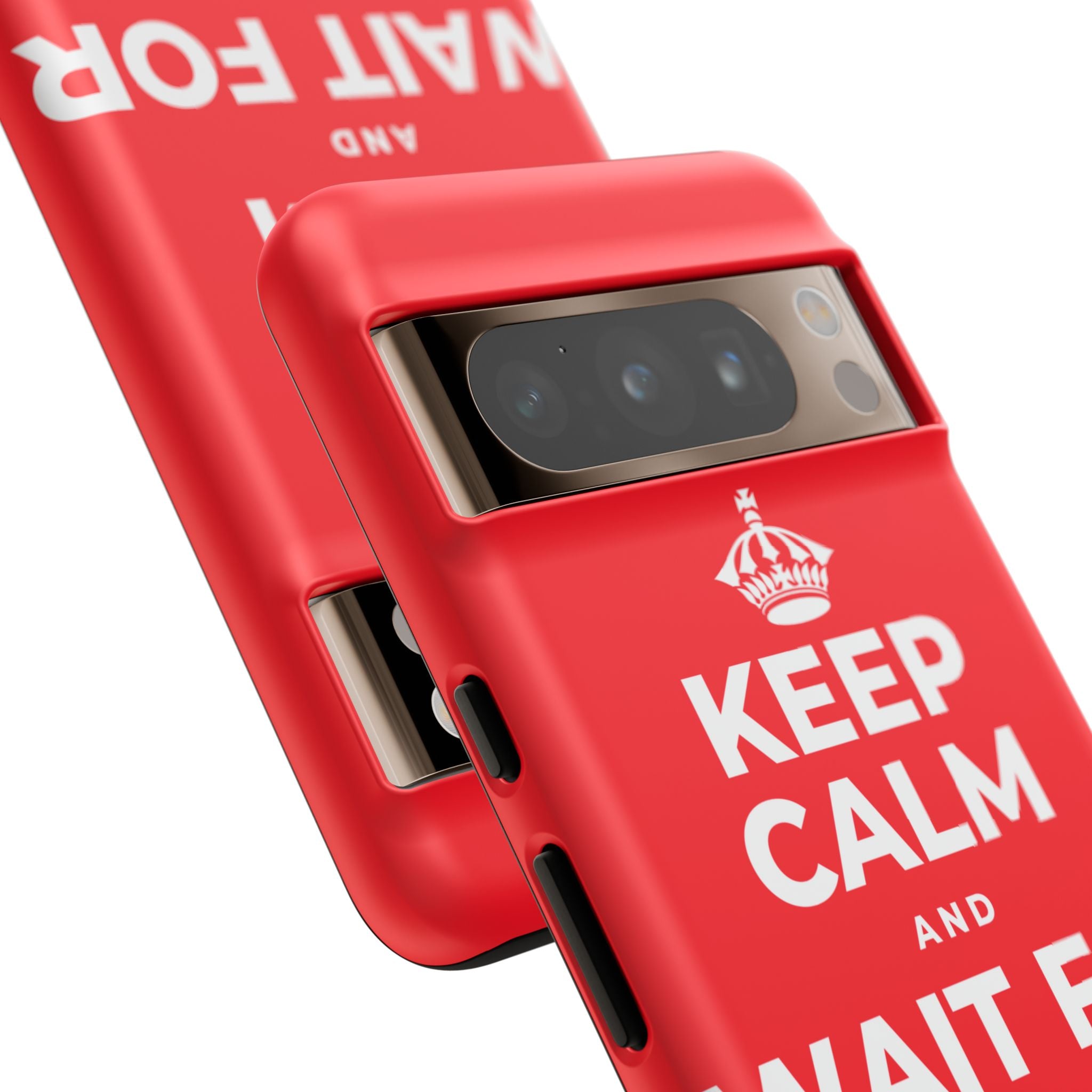 KEEP CALM AND WAIT FOR THE RAINBOW Phone Case
